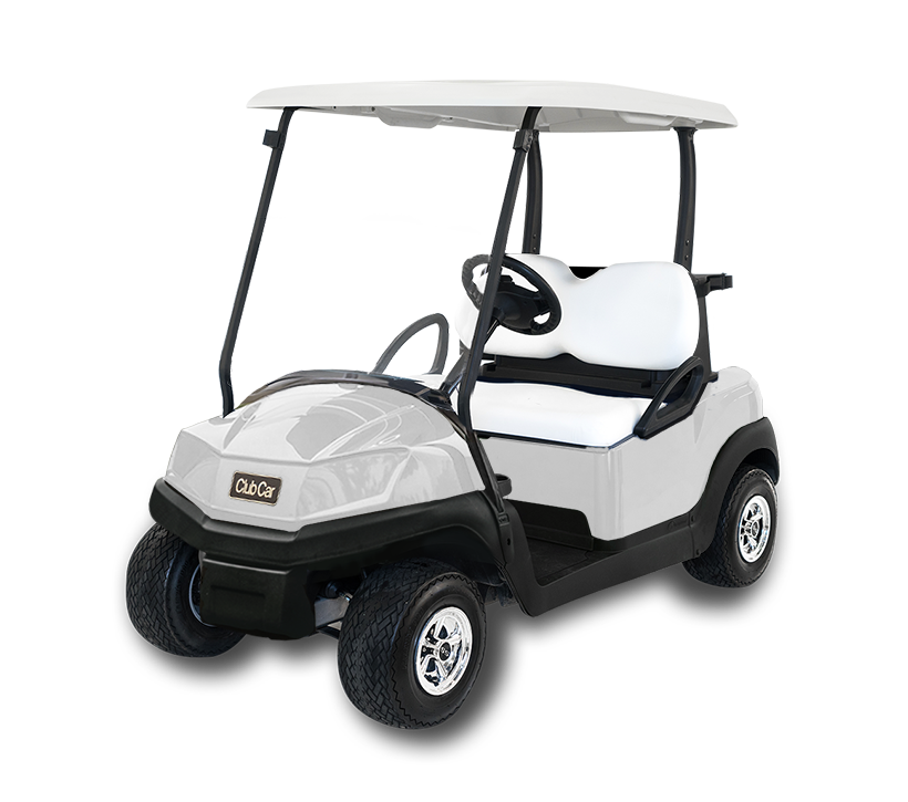 2025 White Tempo Electric Used Golf Cart Builder Tool by Isle Golf Cars